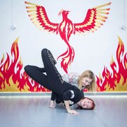 Female dancehall с Вольхой. Студия танцев Феникс, Зеленоград.